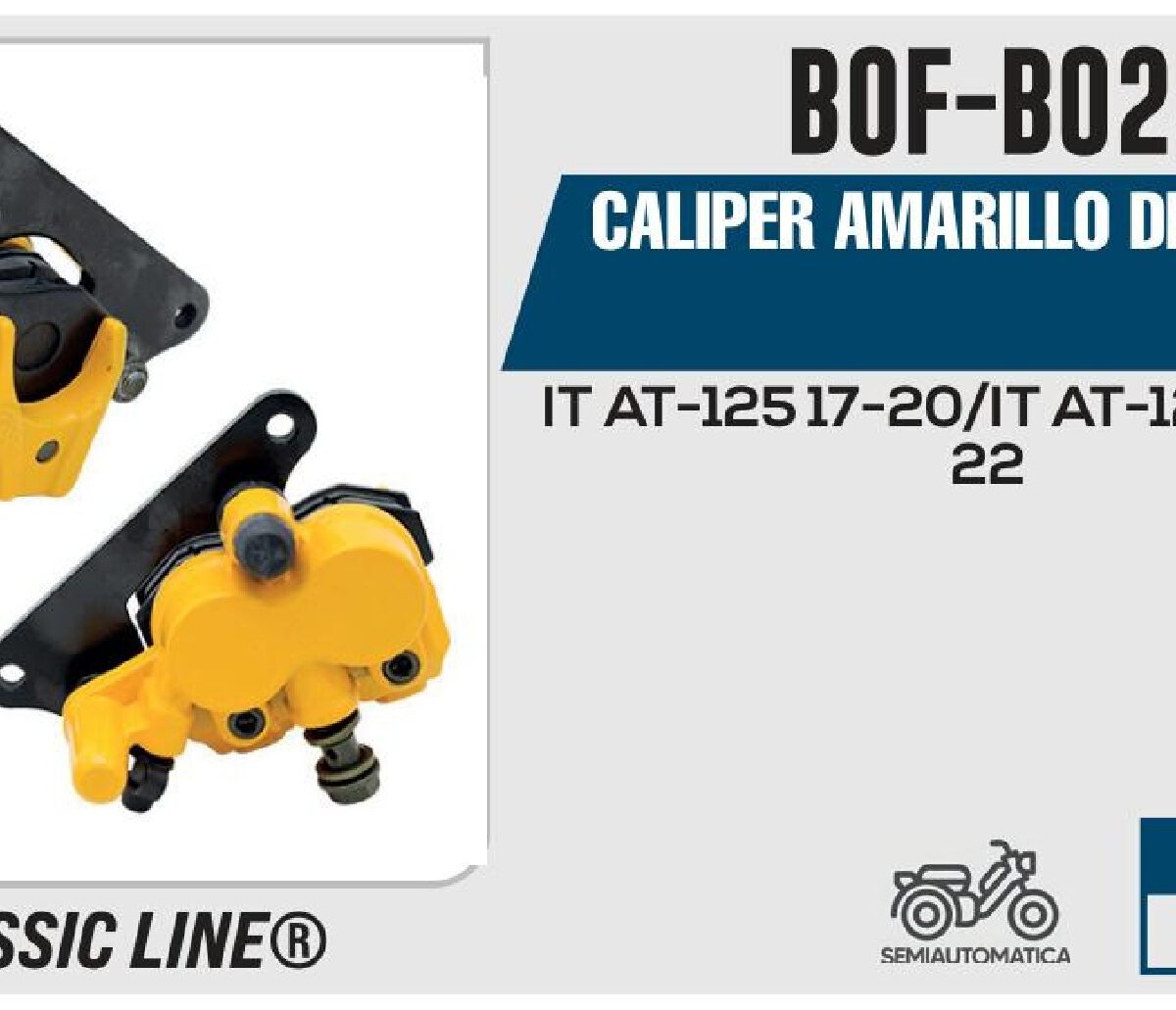 CALIPER AMARILLO DELANTERO