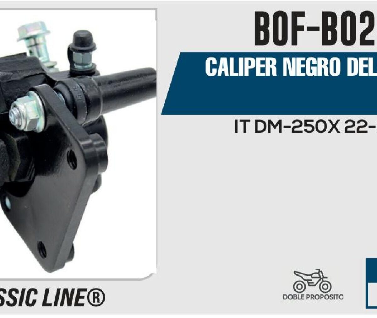 CALIPER NEGRO DELANTERO