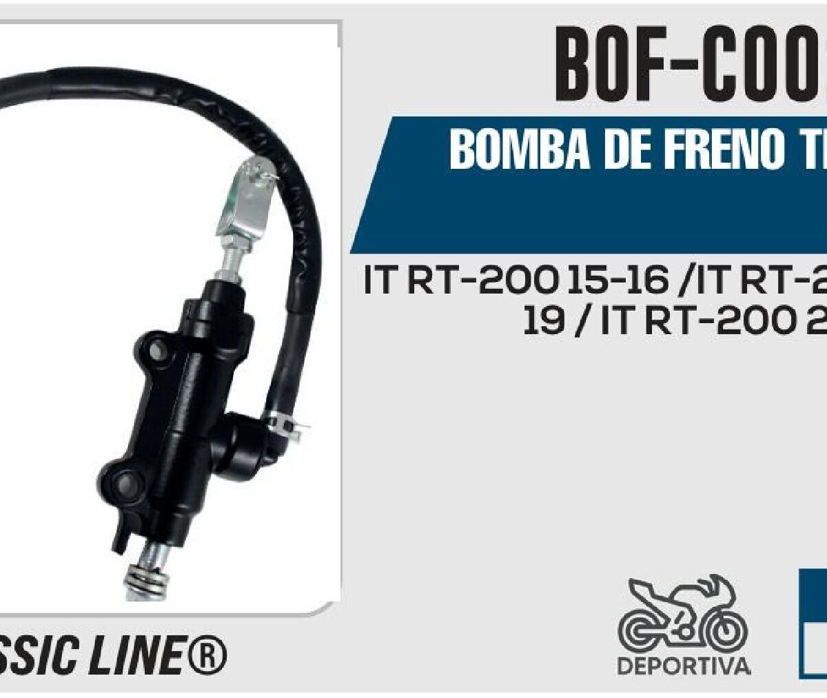 BOMBA DE FRENO TRASERO