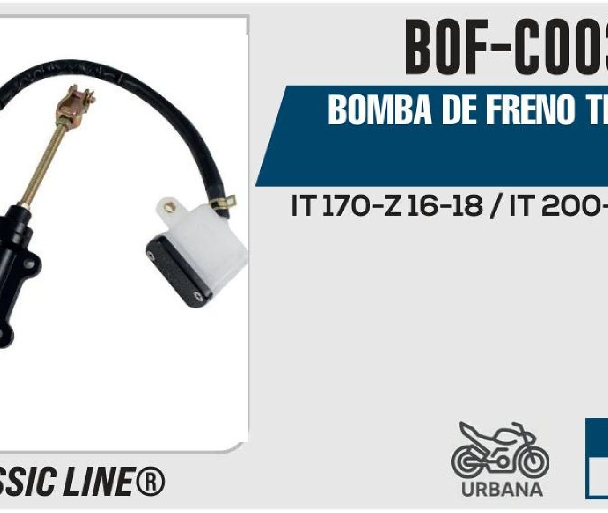 BOMBA DE FRENO TRASERO