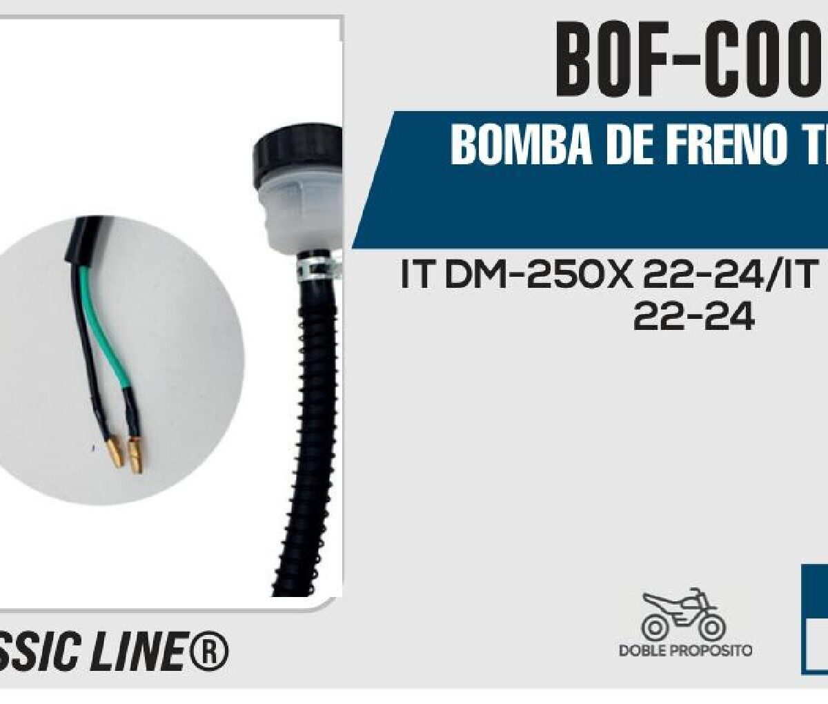 BOMBA DE FRENO TRASERA
