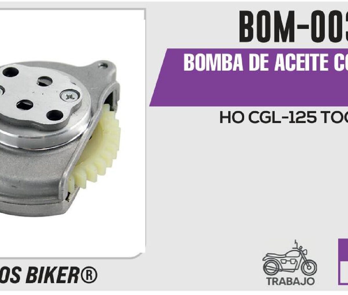 BOMBA DE ACEITE COMPLETA / BOM-003