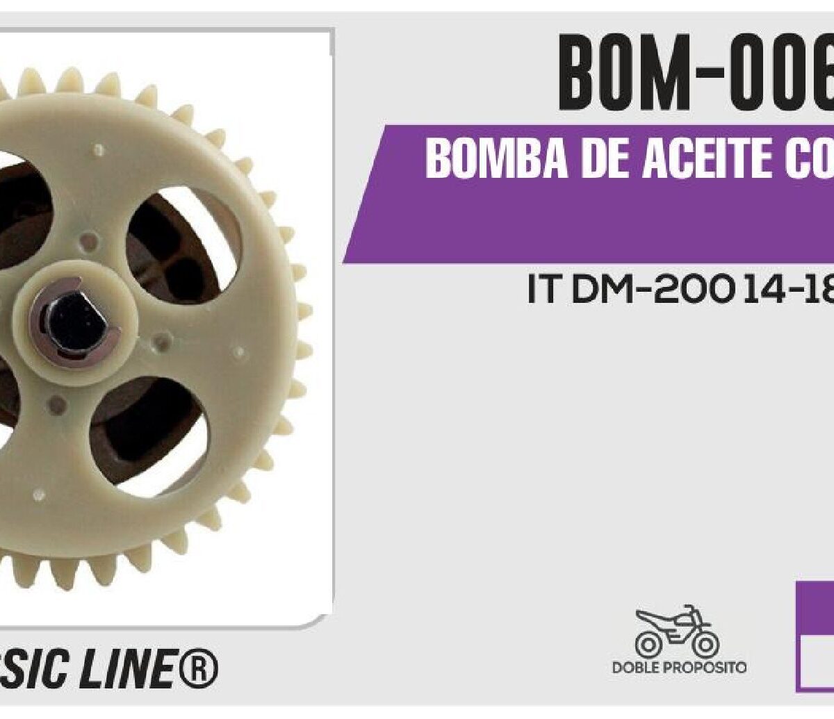 BOMBA DE ACEITE COMPLETA