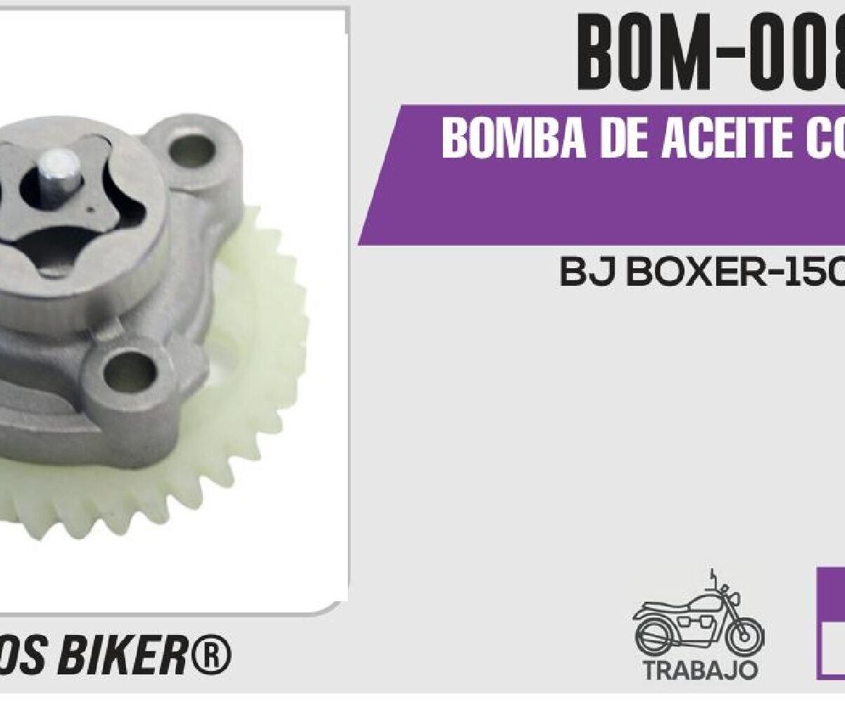 BOMBA DE ACEITE COMPLETA / BOM-008