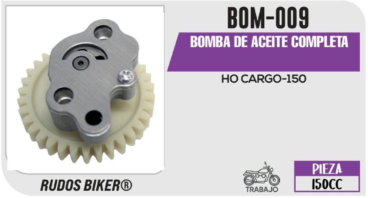 BOMBA DE ACEITE COMPLETA