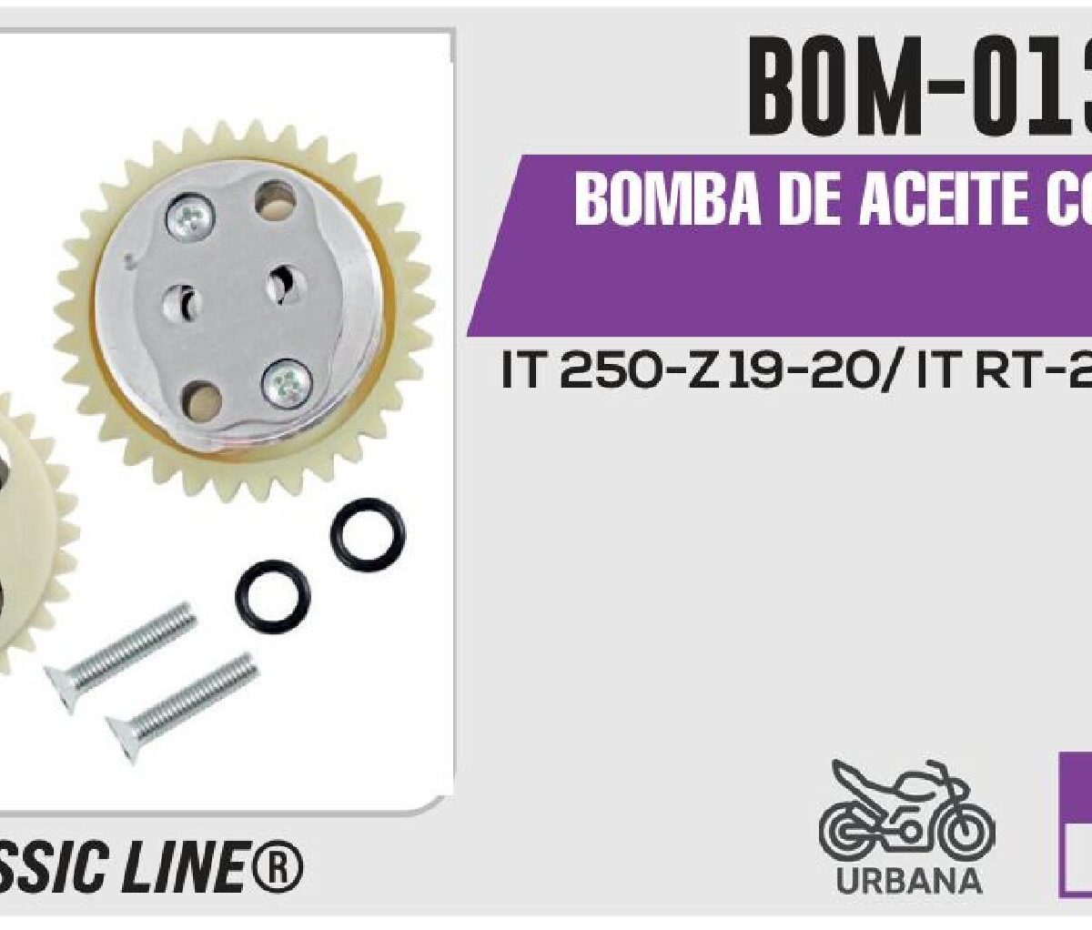 BOMBA DE ACEITE COMPLETA
