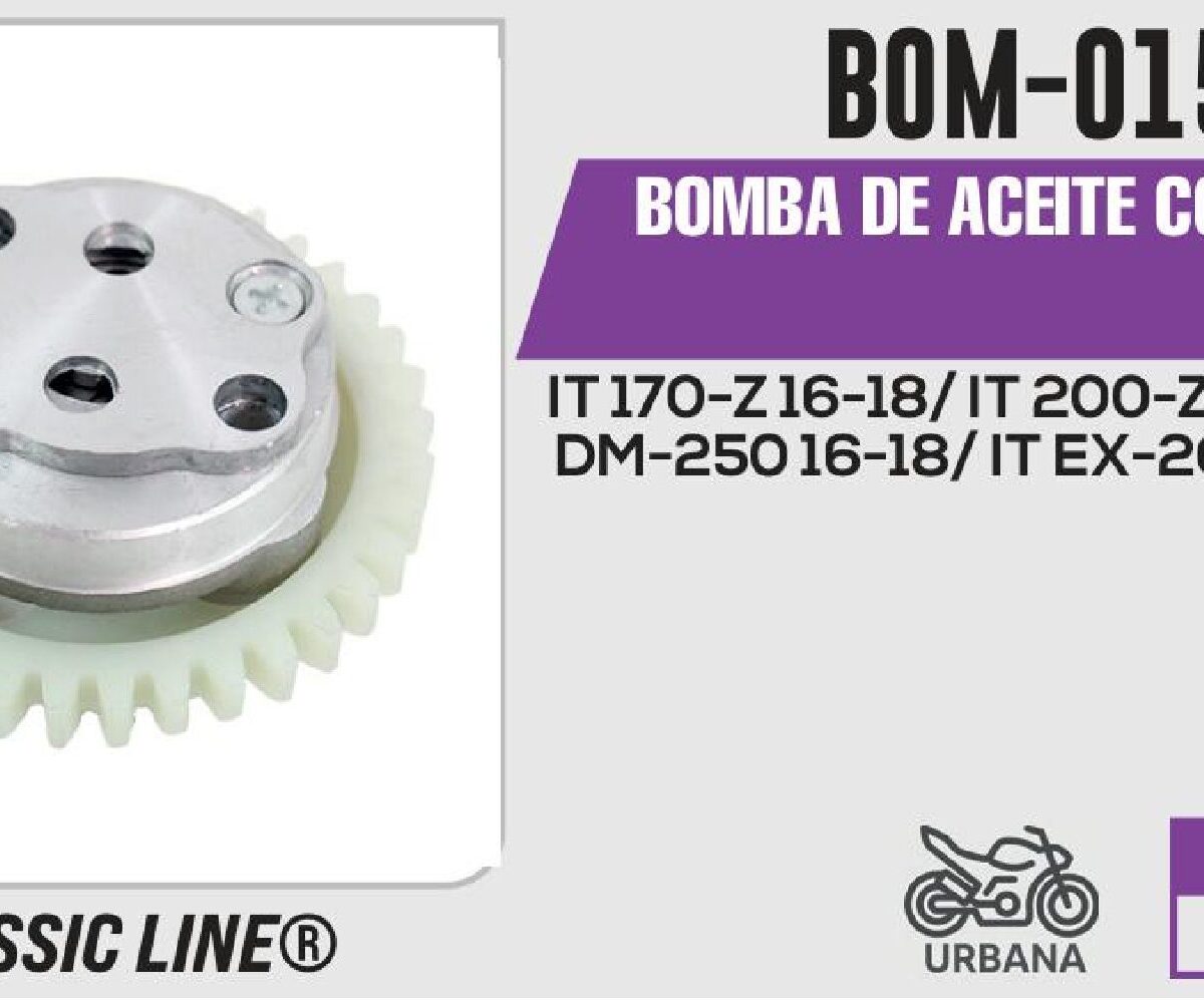 BOMBA DE ACEITE COMPLETA