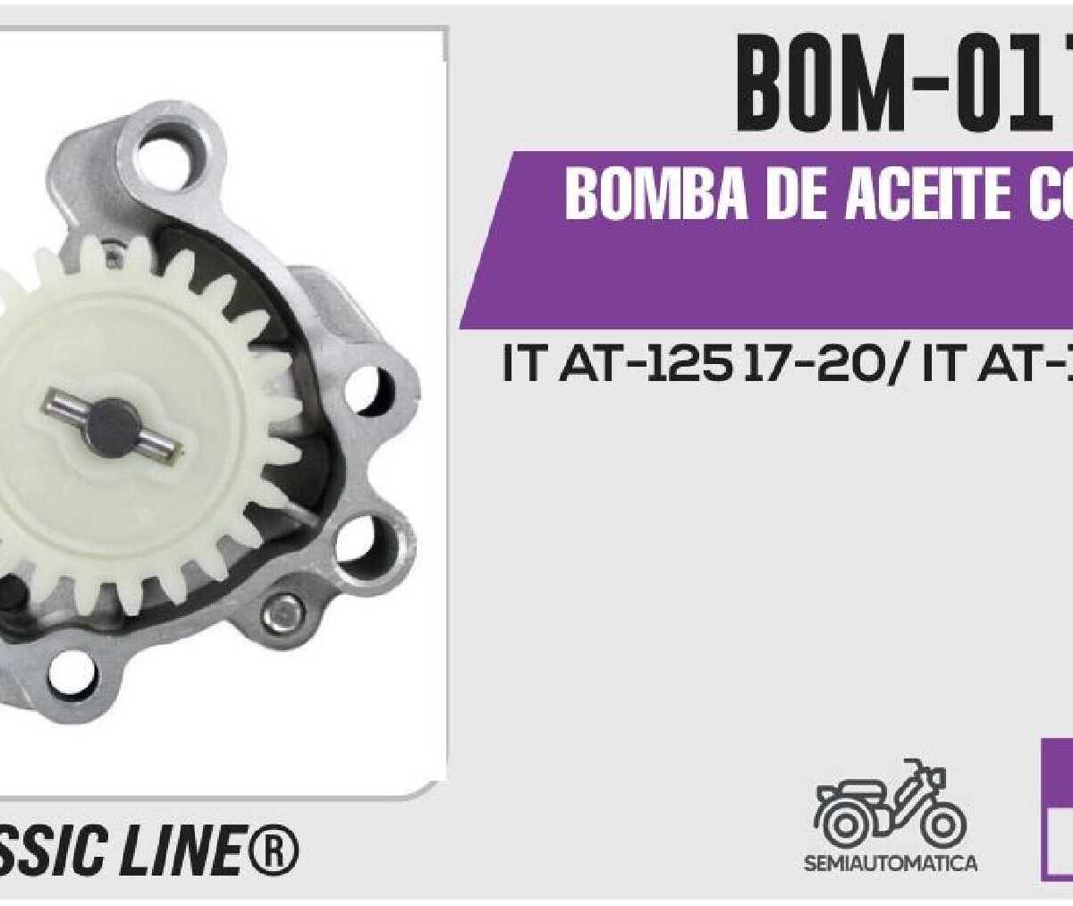 BOMBA DE ACEITE COMPLETA