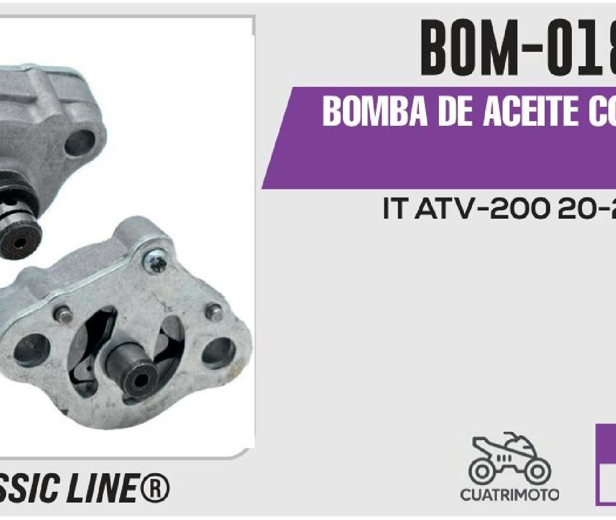 BOMBA DE ACEITE COMPLETA