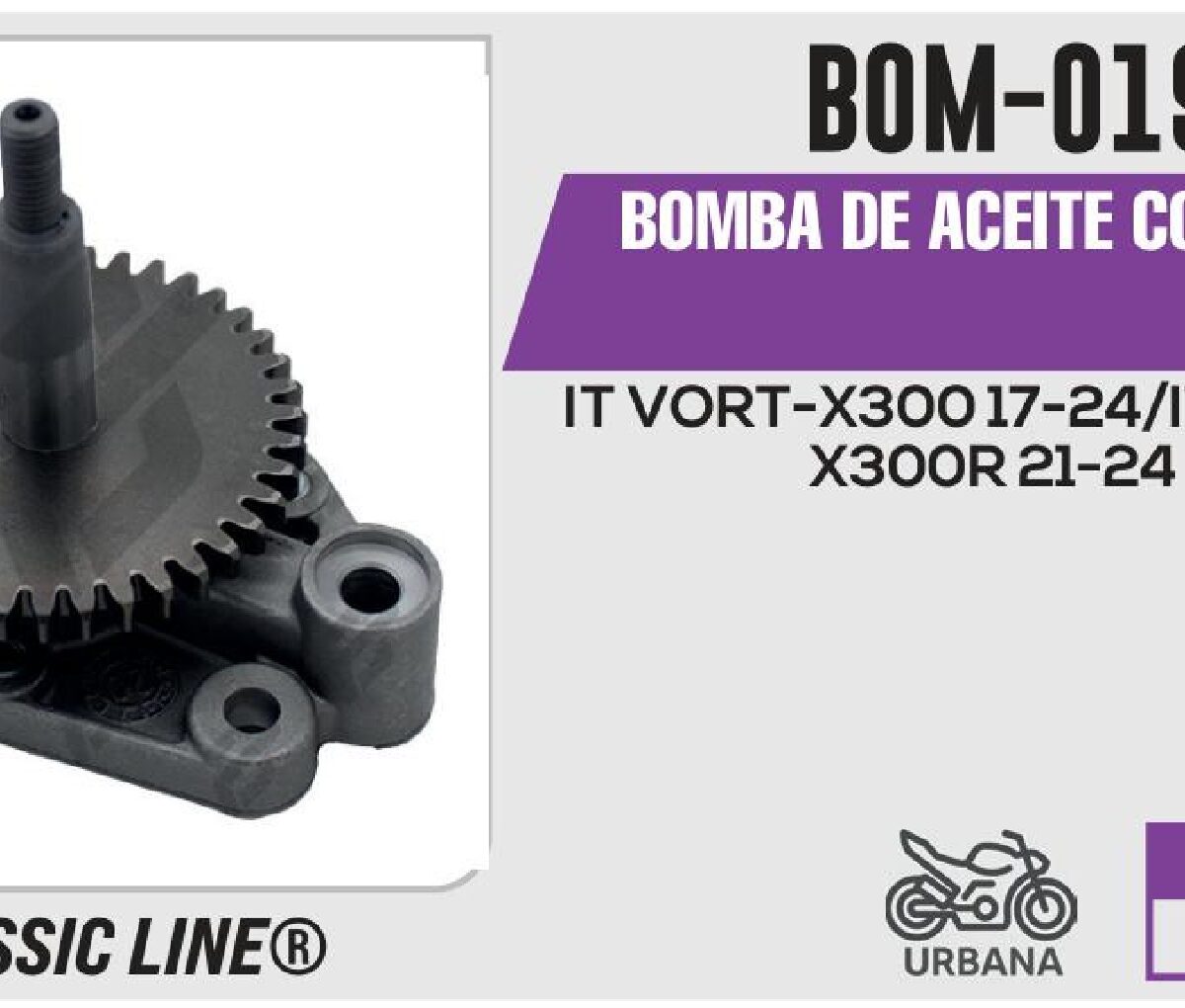 BOMBA DE ACEITE COMPLETA