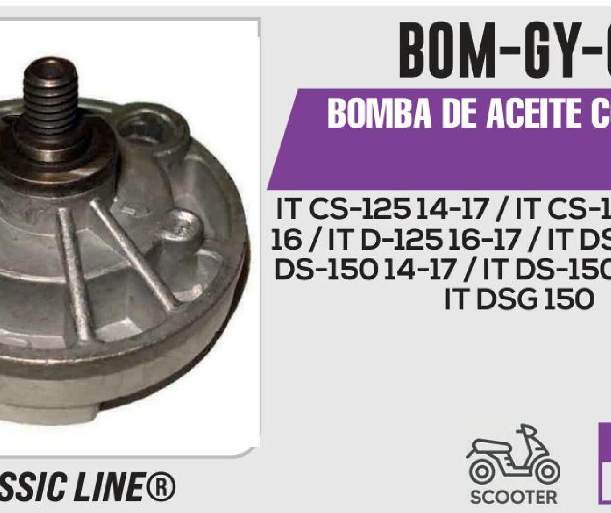 BOMBA DE ACEITE COMPLETA