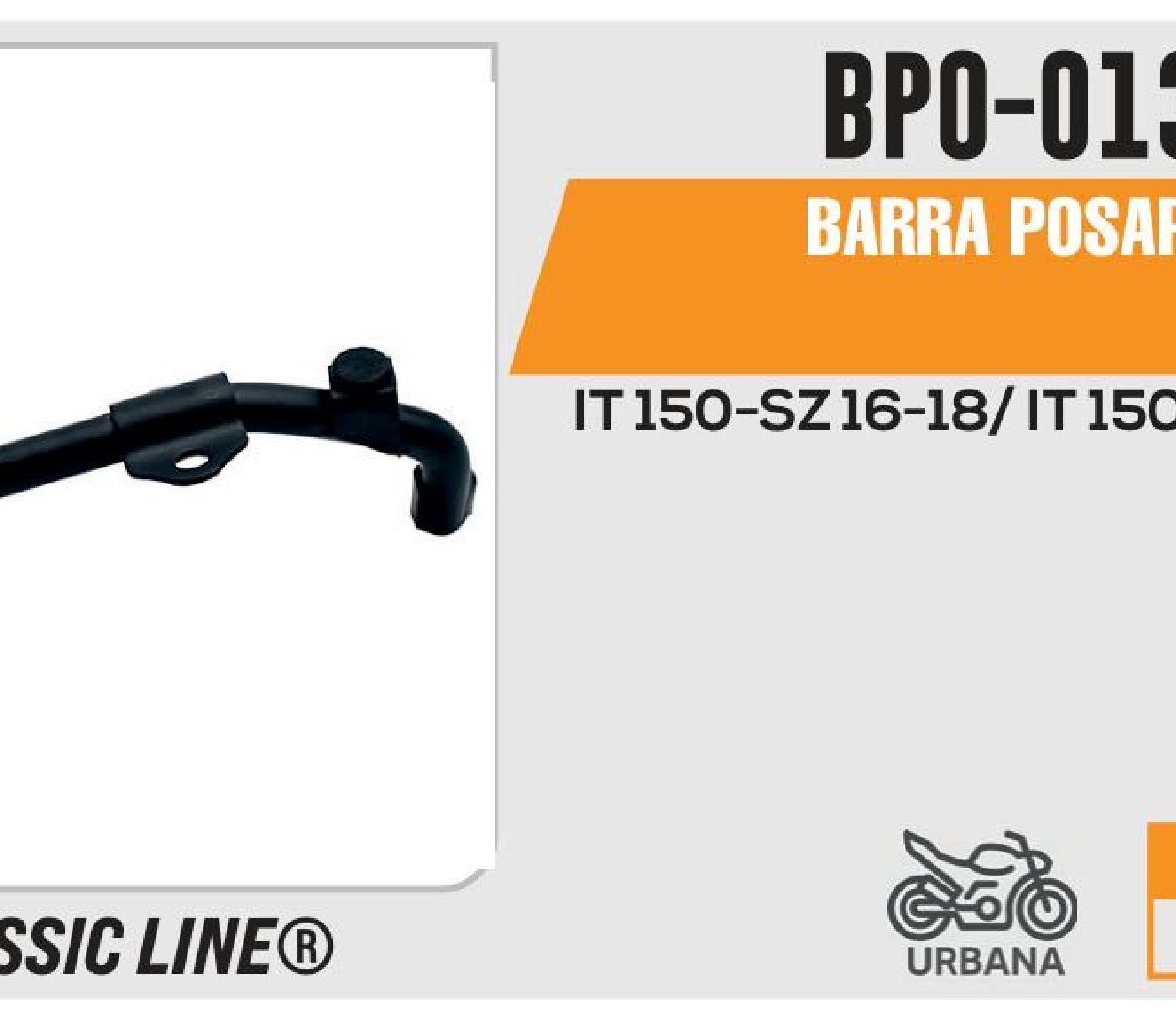 BARRA POSAPIE