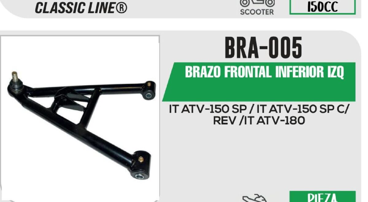 BRAZO FRONTAL INFERIOR IZQ