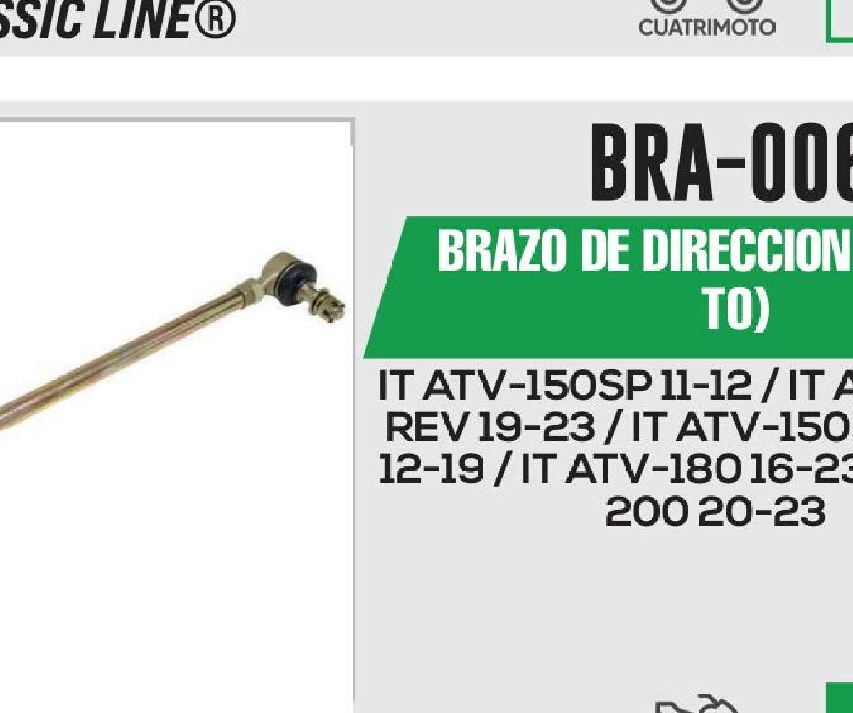 BRAZO DE DIRECCION (CONJUTO)