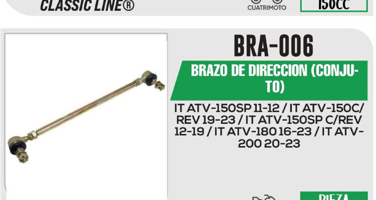 BRAZO DE DIRECCION (CONJUTO)