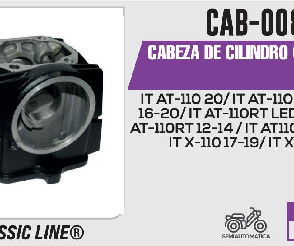 CABEZA DE CILINDRO COMPLETA