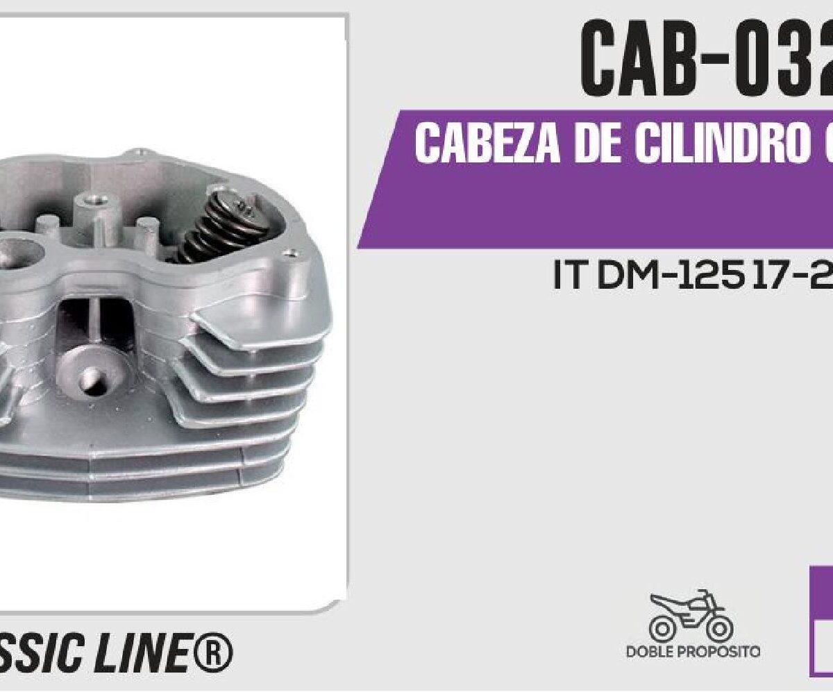 CABEZA DE CILINDRO COMPLETA