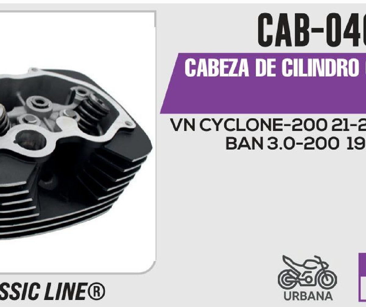 CABEZA DE CILINDRO COMPLETA