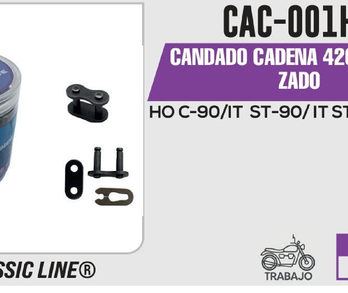 CANDADO CADENA 420H REFORZADO