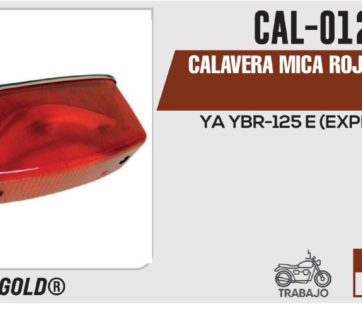 CALAVERA MICA ROJA 12Vcc