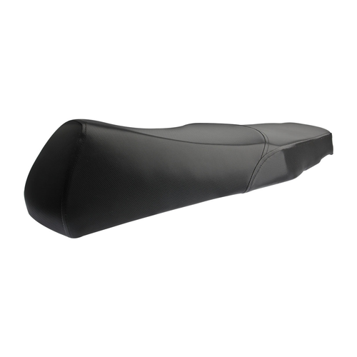 ASIENTO NEGRO ETIQUETA AZUL CIAN