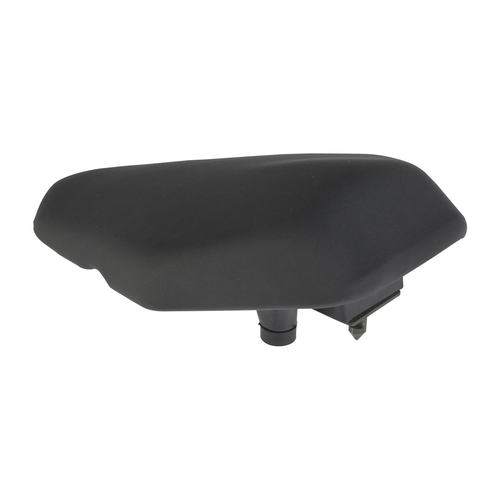 ASIENTO NEGRO COSTURAS ROJAS