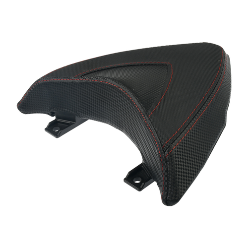 ASIENTO NEGRO ETIQUETA NARANJA