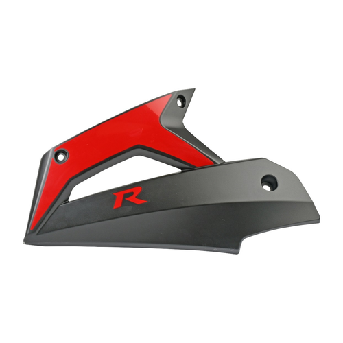 CUBIERTA INF IZQ NEGRO ROJO