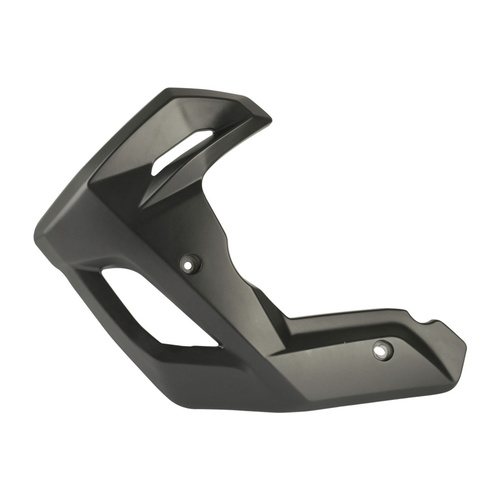 CUBIERTA MOTOR INF IZQ NEGRO MATE