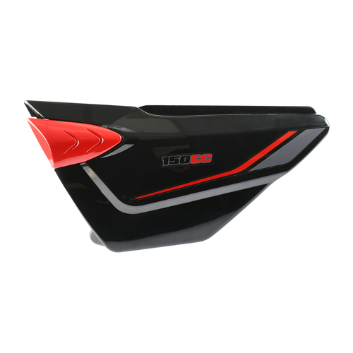 CUBIERTA LAT IZQ NEGRO ROJO