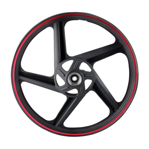 RIN DEL NEGRO FILO ROJO
