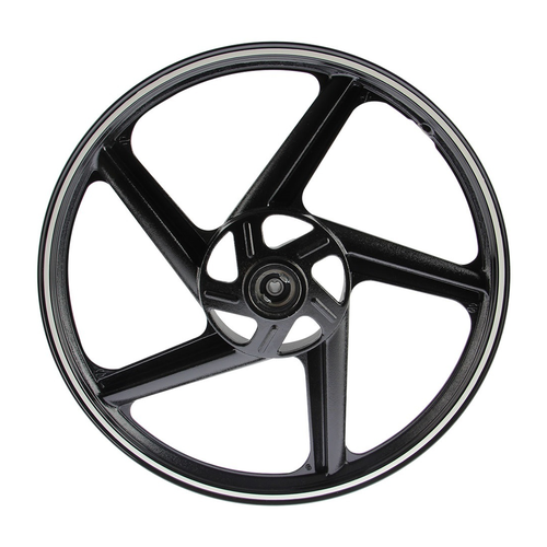 RIN DEL NEGRO FILO BLANCO