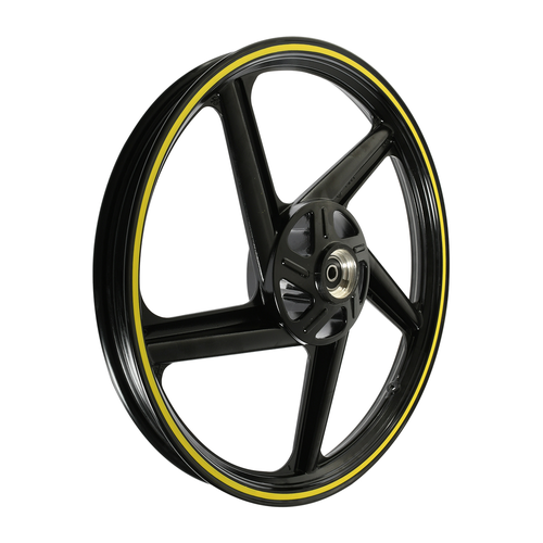 RIN DEL NEGRO FILO AMARILLO