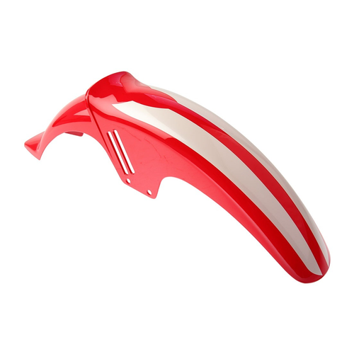 SALPICADERA DEL ROJO BLANCO
