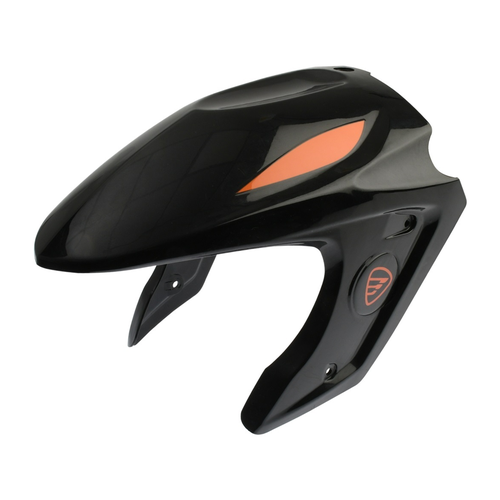 SALPICADERA DEL NEGRO NARANJA
