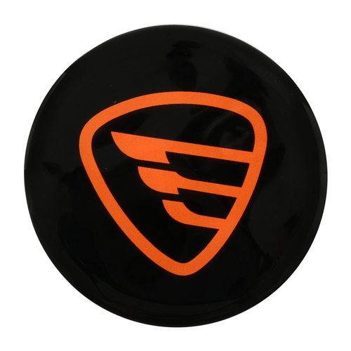 ISOTIPO DER NEGRO NARANJA