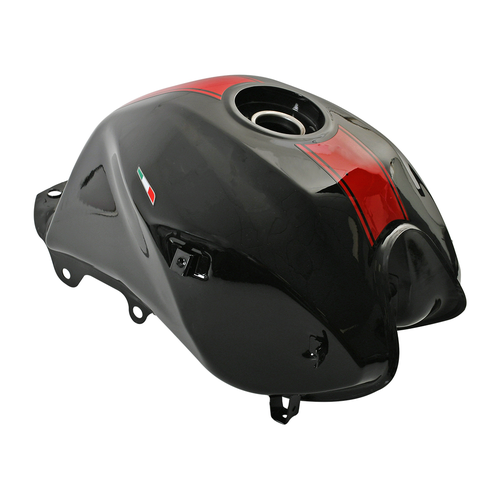 TANQUE COMBUSTIBLE NEGRO ROJO