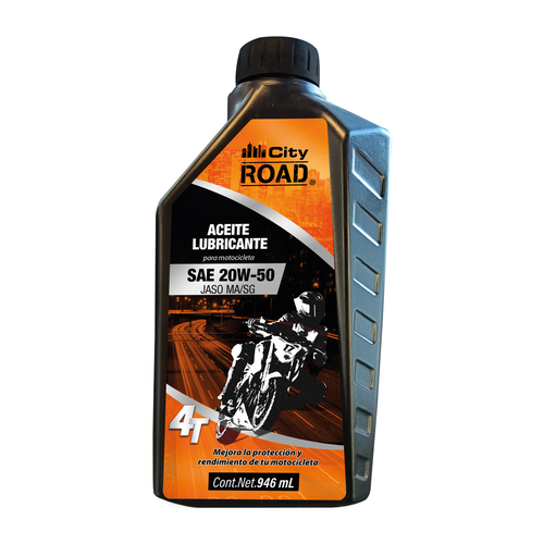 ACEITE CITY ROAD DE 4 TIEMPOS SAE 20W-50