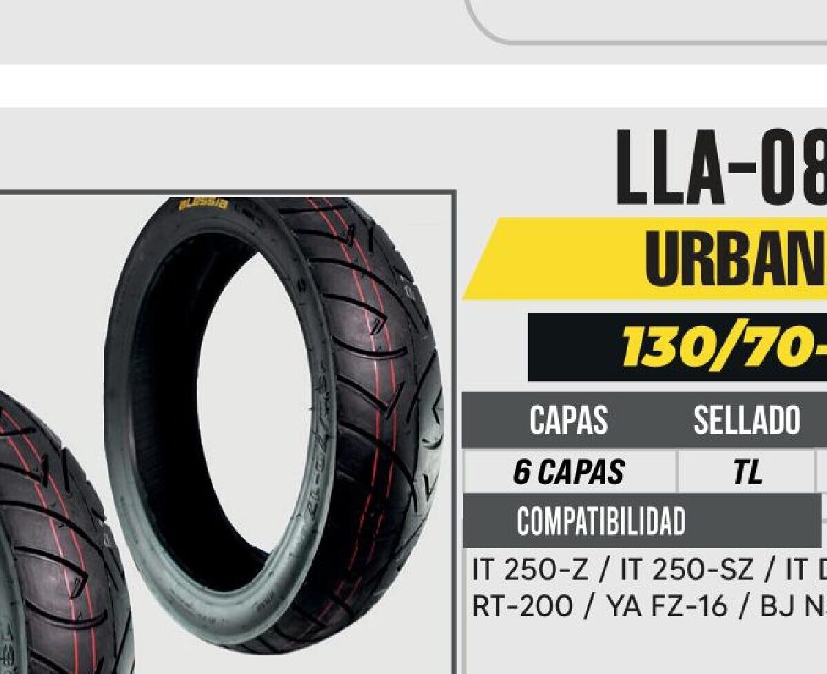 130/70-17 6 CAPAS A433 CALLE NO USA CAMARA (TL)