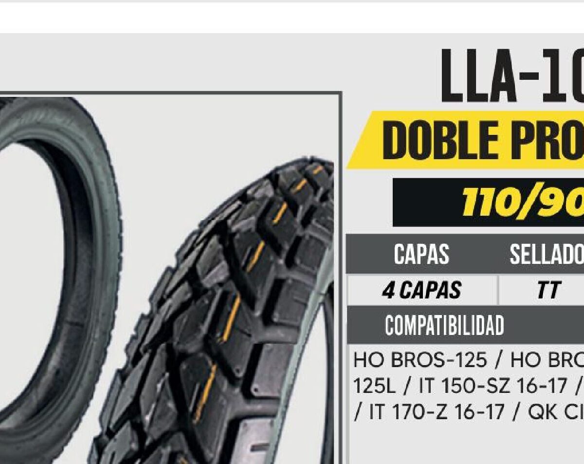110/90-17 CST 4 CAPAS C6559 60P TACON BAJO USA CAMARA (TT) TRASERA
