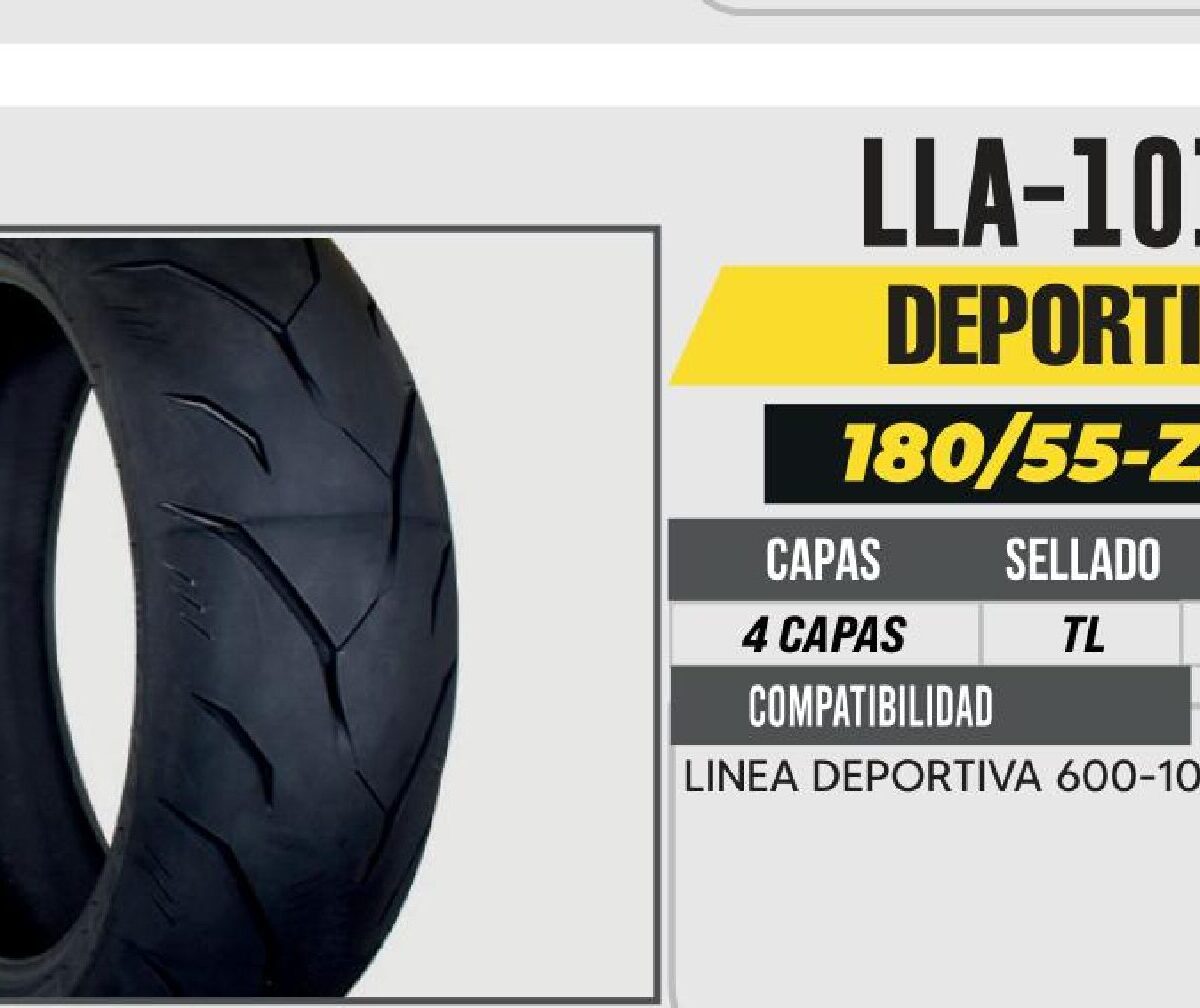 180/55-ZR17 CST 4 CAPAS CM-S1 CALLE NO USA CAMARA (TL) TRASERA