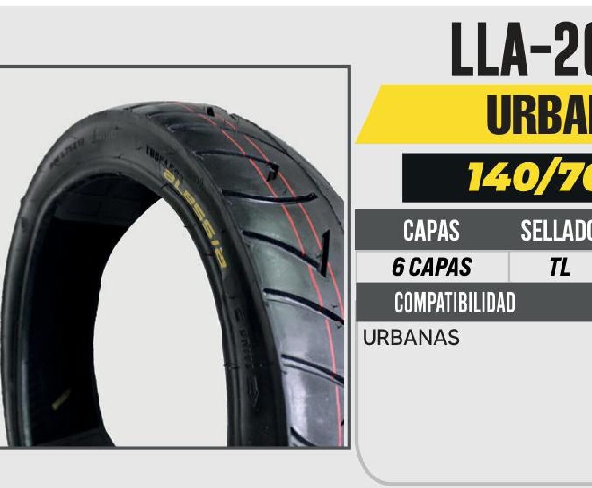 140/70-17 6 CAPAS A433 CALLE NO USA CAMARA (TL)