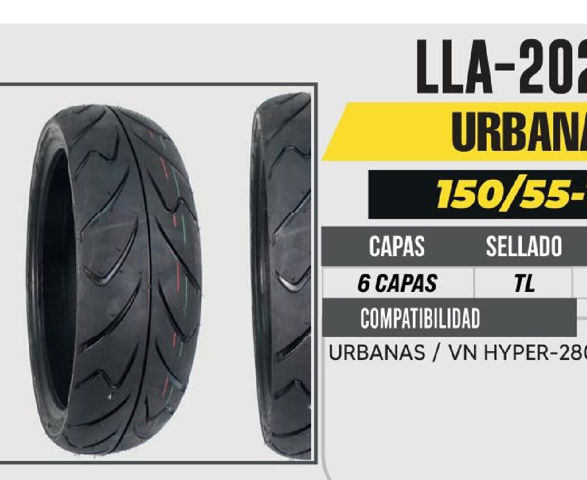 150/55-17 6 CAPAS 812 CALLE NO USA CAMARA