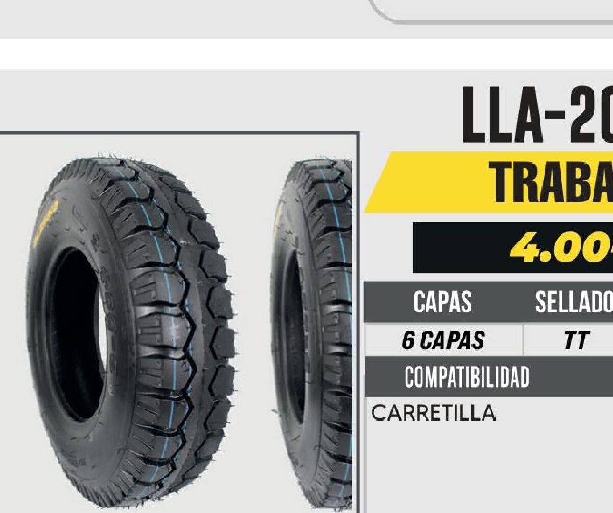 4.00-18 6 CAPAS P235 TRABAJO USA CAMARA (TT)