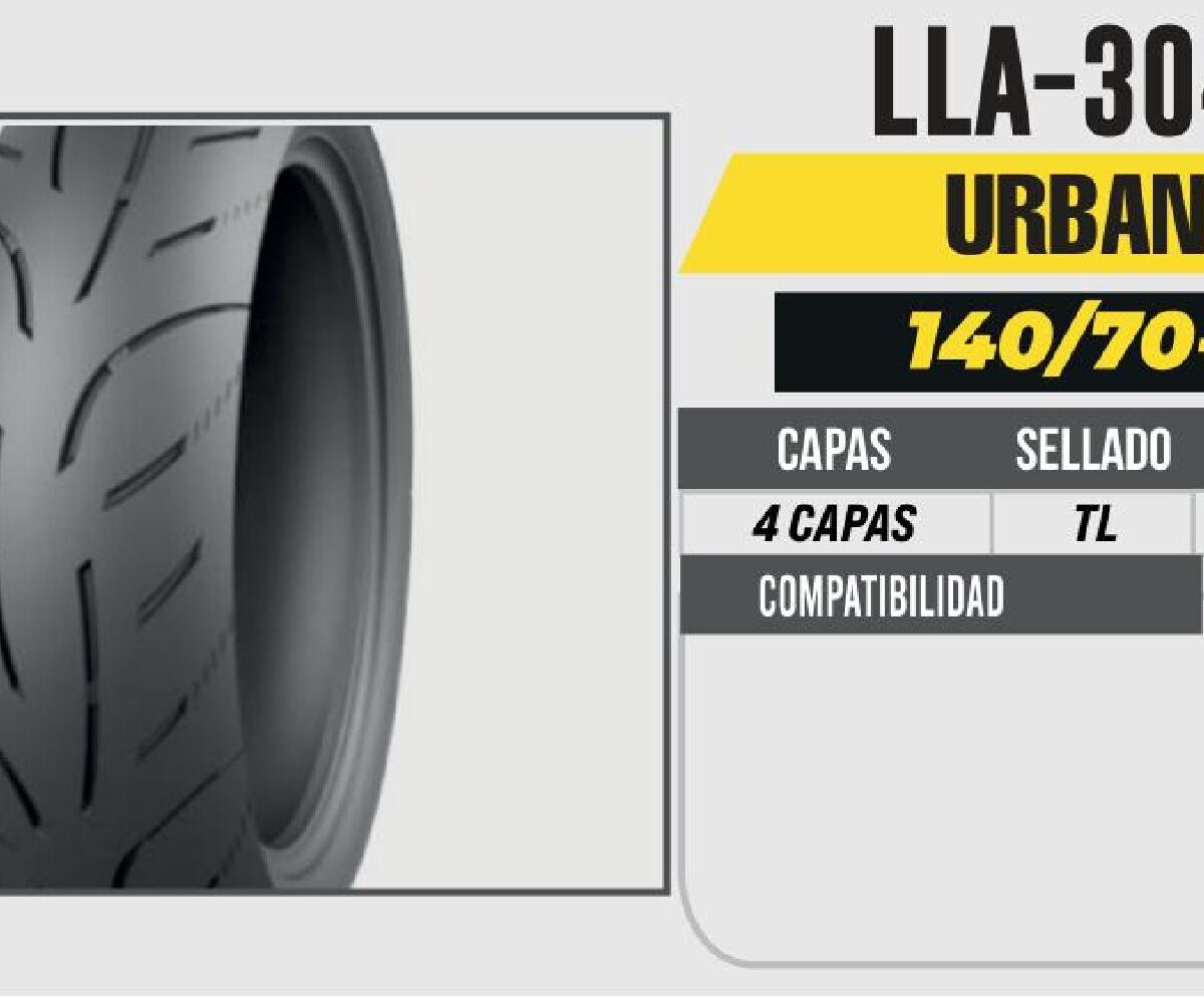 140/70-17 4 CAPAS CY2321A CALLE NO USA CAMARA (TL)