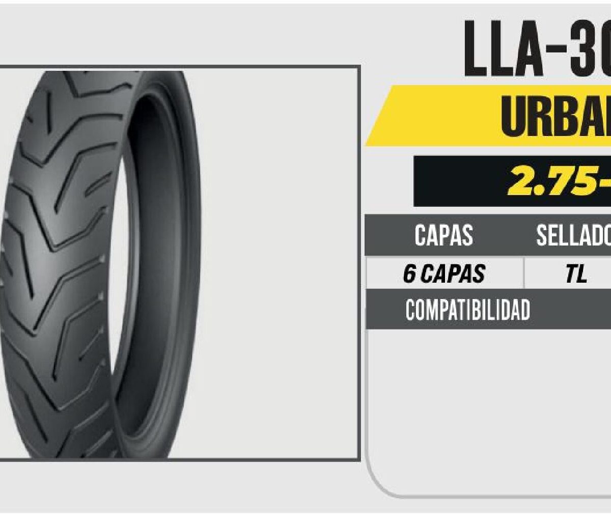 2.75-17 6 CAPAS CY296 CALLE NO USA CAMARA (TL)