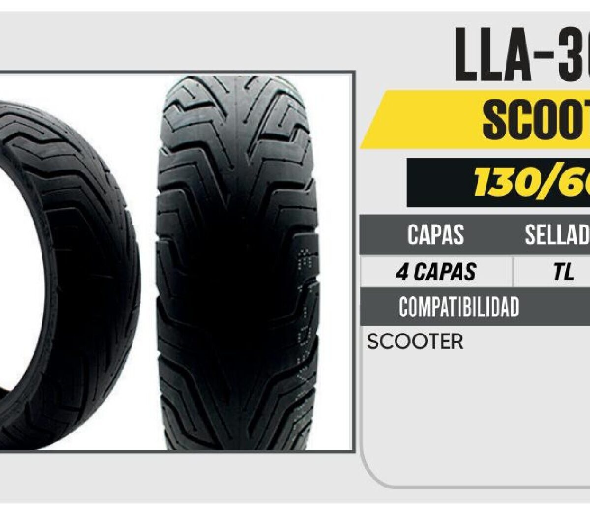 130/60-13 P425 4PR CALLE NO USA CAMARA (TL)